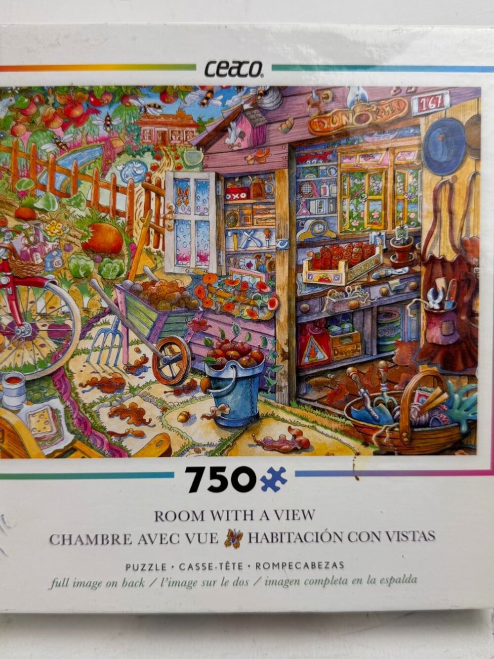 Ceaco "Summer House" Room With A View 750 Piece Jigsaw Puzzle - Robert Howe 2015